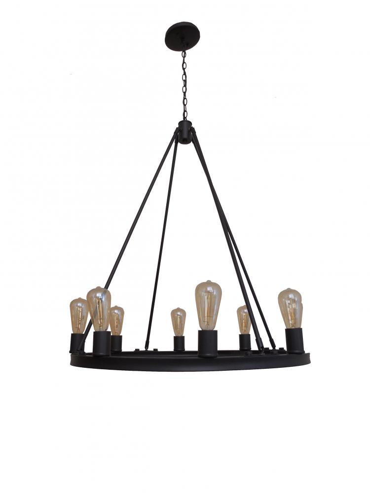 Whitfield - 8 Light Chandelier - CH680-8EBZ