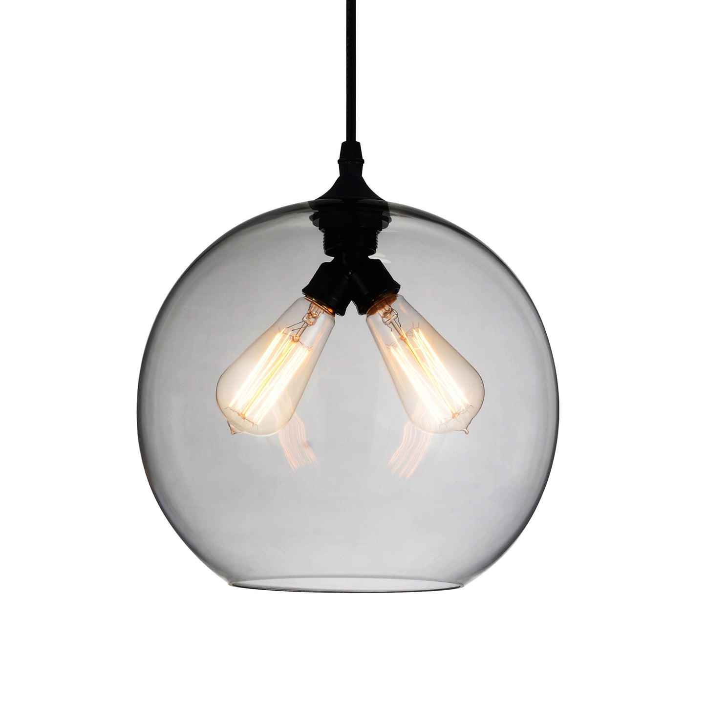 CWI Lighting - Smoky Glass Mini-Pendant - Moody and Rich