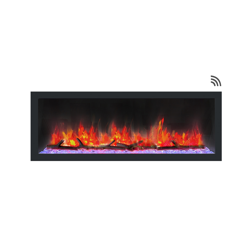 Dynasty "Cascade Series" 52" Smart Electric Fireplace